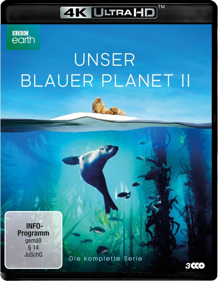 Unser blauer Planet 2 - Die komplette Serie (2017) BBC Earth, Uncut, 3 4K Ultra HDs