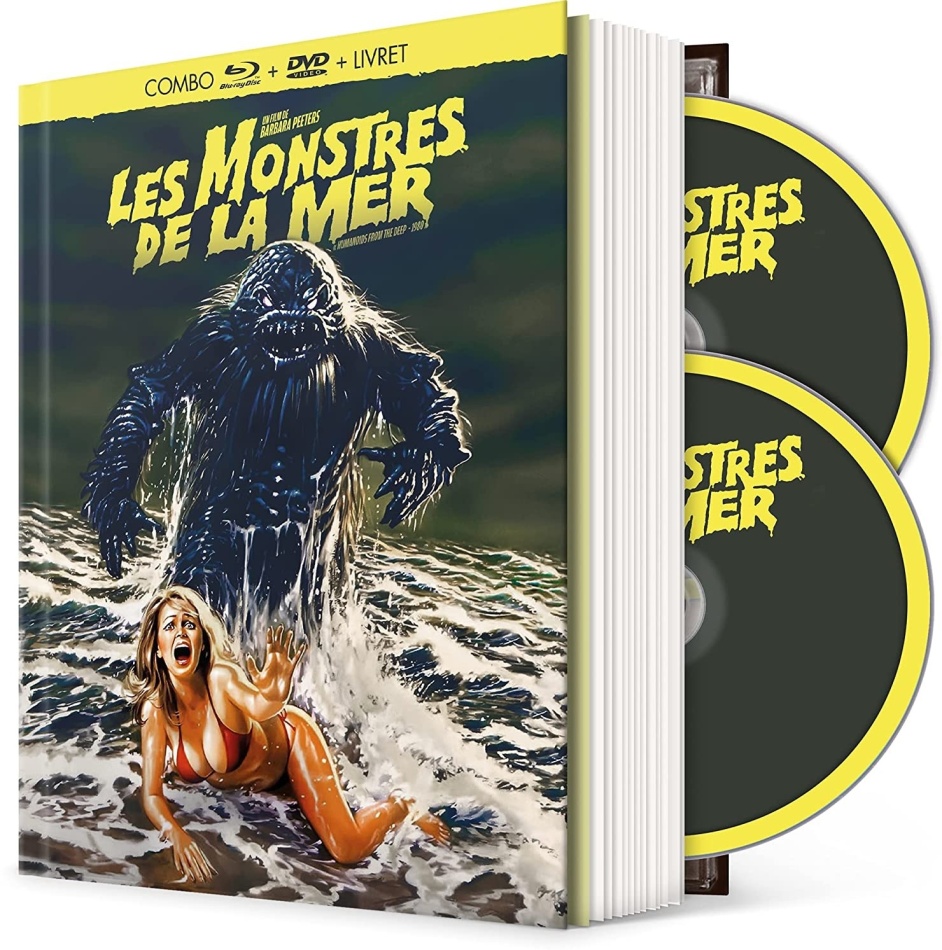 Les monstres de la mer (1980) Mediabook, Blu-ray + DVD + Booklet