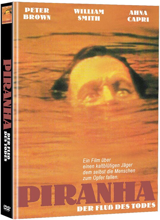 Piranha - Der Fluss des Todes (1972) Cover B, Super Spooky Stories, Limited Edition, Mediabook, Uncut, 2 DVDs