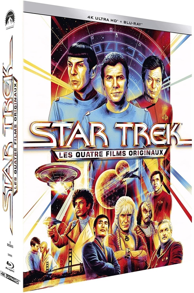 Star Trek - Les 4 Films Originaux 4 4K Ultra HDs