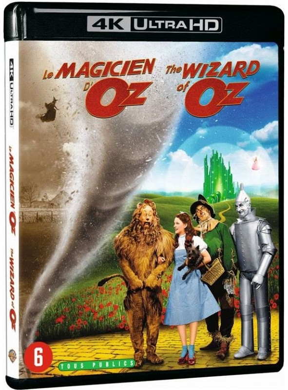 Le magicien d'Oz (1939) 4K Ultra HD + Blu-ray