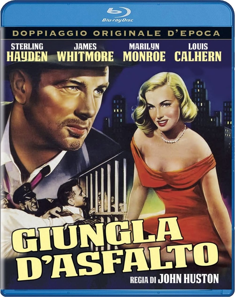 Giungla d'asfalto (1951) Doppiaggio Originale D'epoca, s/w