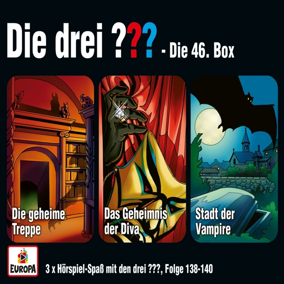Die Drei ??? - 046/3er Box ( Folgen 138,139,140) 3 CDs