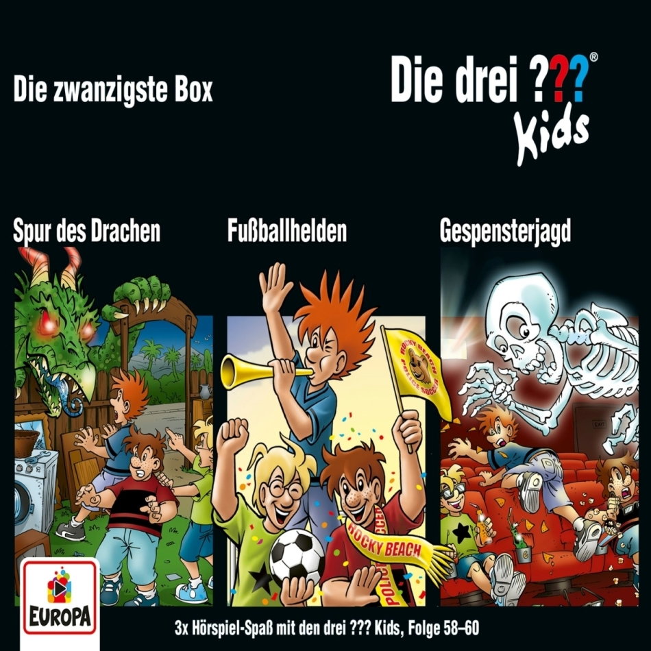 Die Drei ??? Kids - 020/3er Box (Folgen 58,59,60) 3 CDs