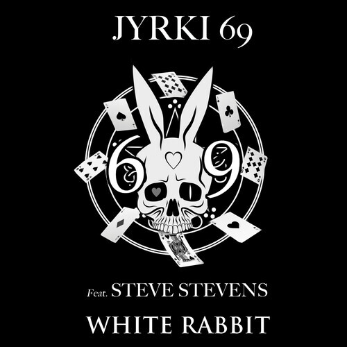 Jyrki 69 - White Rabbit Cleopatra, Édition Limitée, Black & White Splatter Vinyl, 7" Single