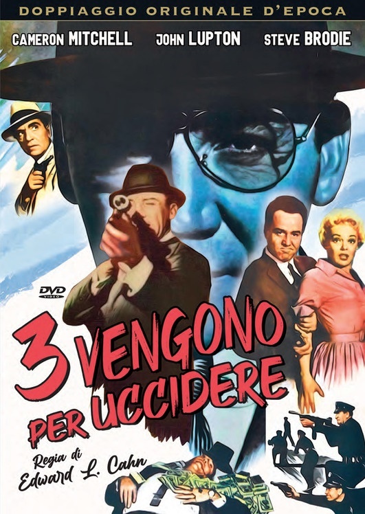 Tre vengono per uccidere (1960) Doppiaggio Originale D'epoca, s/w