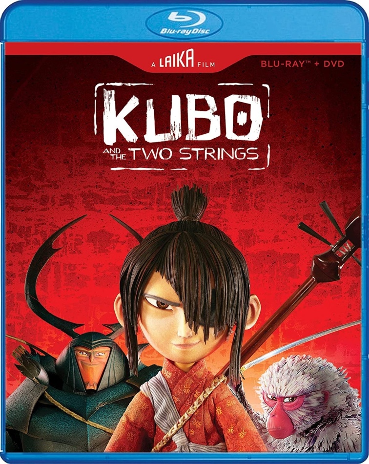 Kubo And The Two Strings (2016) Laika Studio Edition, Blu-ray + DVD