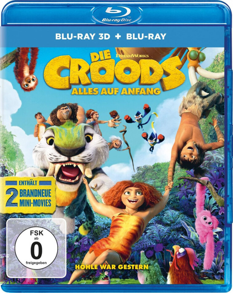 Die Croods 2 - Alles auf Anfang (2020) Blu-ray 3D + Blu-ray