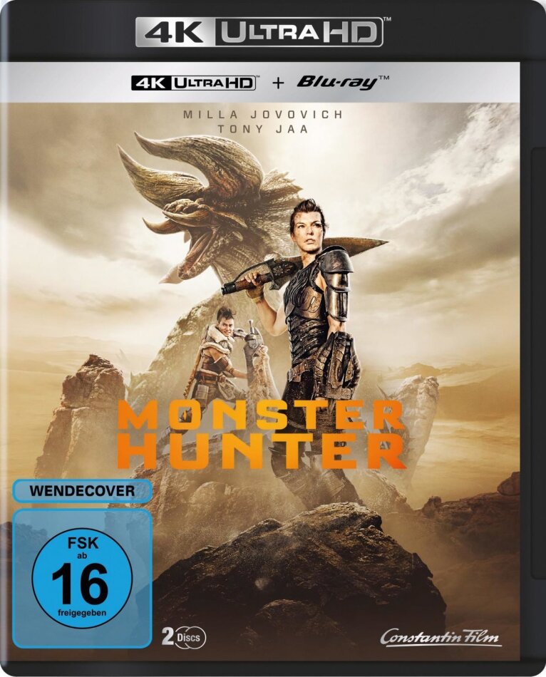 Monster Hunter (2020) 4K Ultra HD + Blu-ray