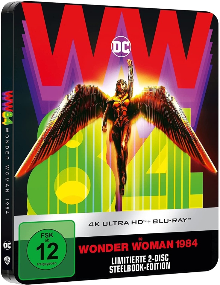 Wonder Woman 1984 (2020) Limited Edition, Steelbook, 4K Ultra HD + Blu-ray