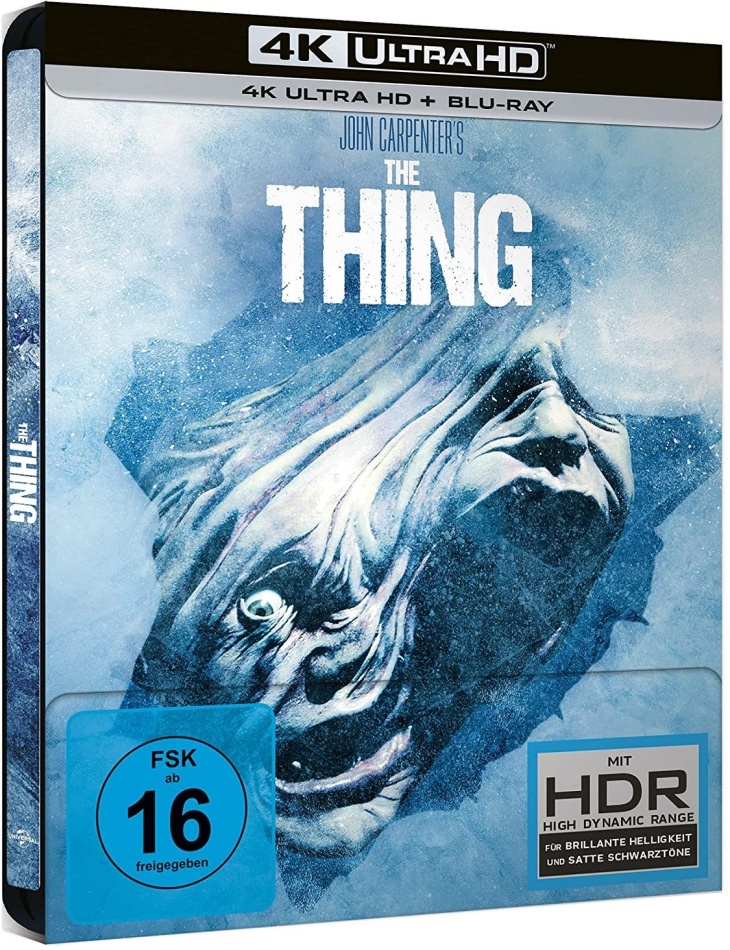 The Thing (1982) Édition Limitée, Steelbook, 4K Ultra HD + Blu-ray