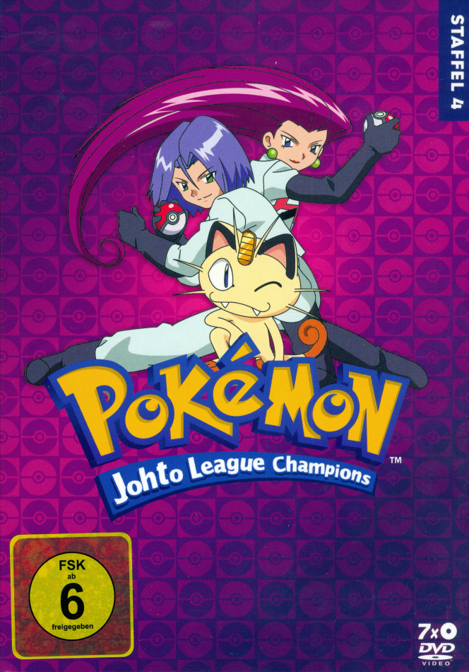 Pokémon - Die TV-Serie - Staffel 4: Johto League Champions 7 DVDs