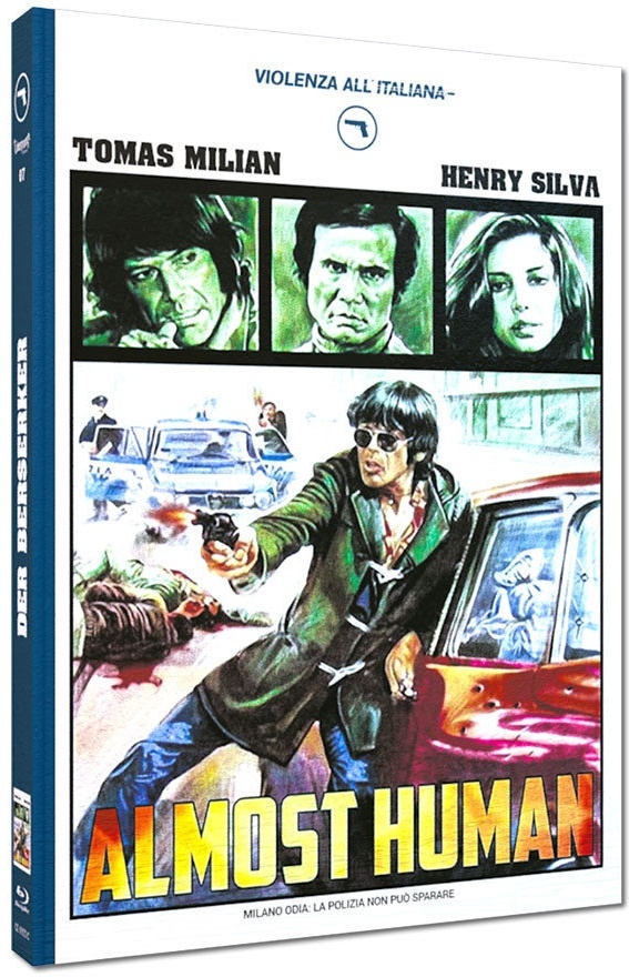 Der Berserker - Almost Human (1974) Cover C, Violenza All'Italiana Collection, Limited Edition, Mediabook