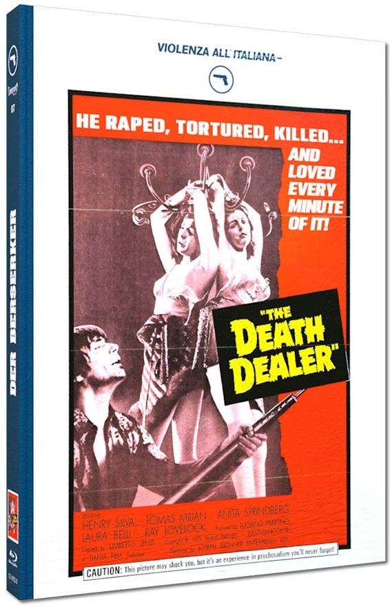 Der Berserker - The Death Dealer (1974) Cover D, Violenza All'Italiana Collection, Limited Edition, Mediabook