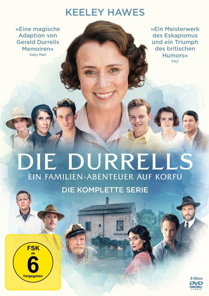Die Durrells - Die komplette Serie 8 DVDs