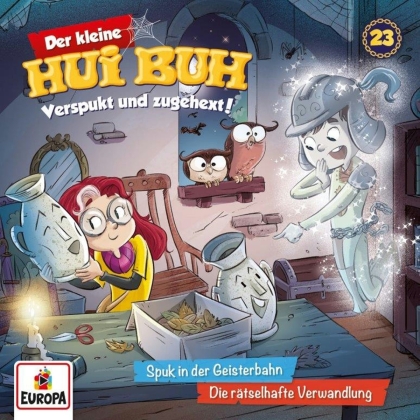Der Kleine Hui Buh - 023/Spuk in der Geisterbahn/Die r&auml;tselhafte Verwandlung