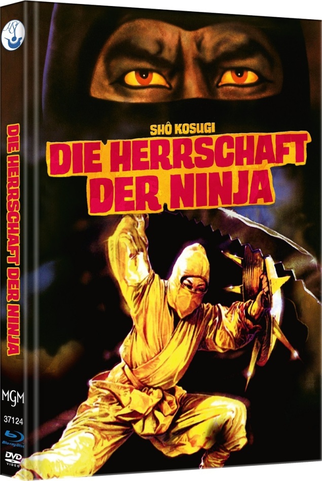 Die Herrschaft der Ninja - Ninja 3 (1984) Cover C, Limited Edition, Mediabook, Blu-ray + DVD