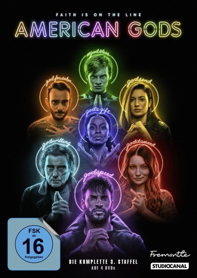 American Gods - Staffel 3 4 DVDs