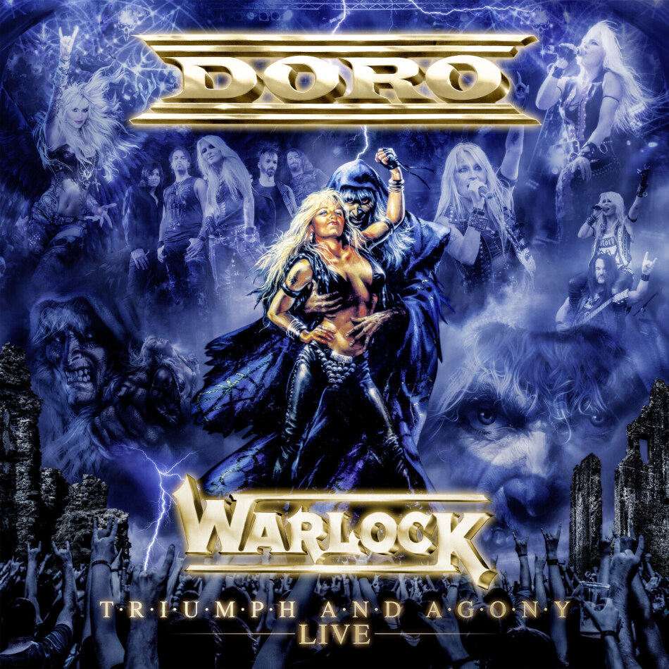 Doro & Warlock - Triumph and Agony Live CD + Blu-ray