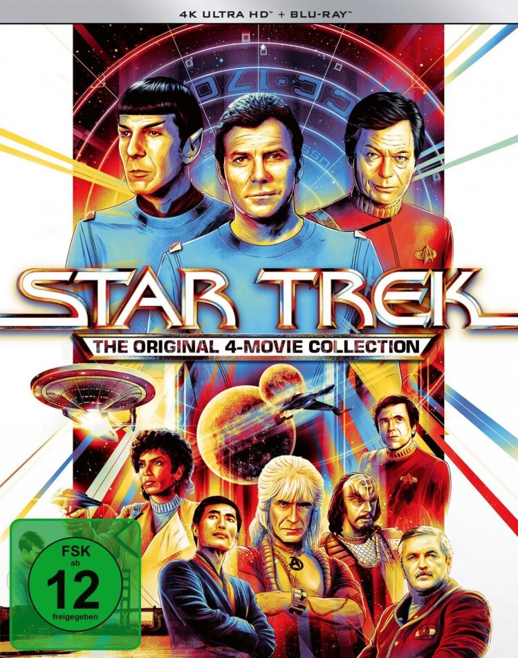 Star Trek - Die Originalfilme - 4-Movie Collection 4 4K Ultra HDs