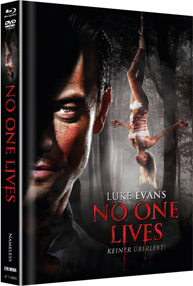 No One Lives (2012) Cover B, Limited Edition, Mediabook, Uncut, Blu-ray + DVD
