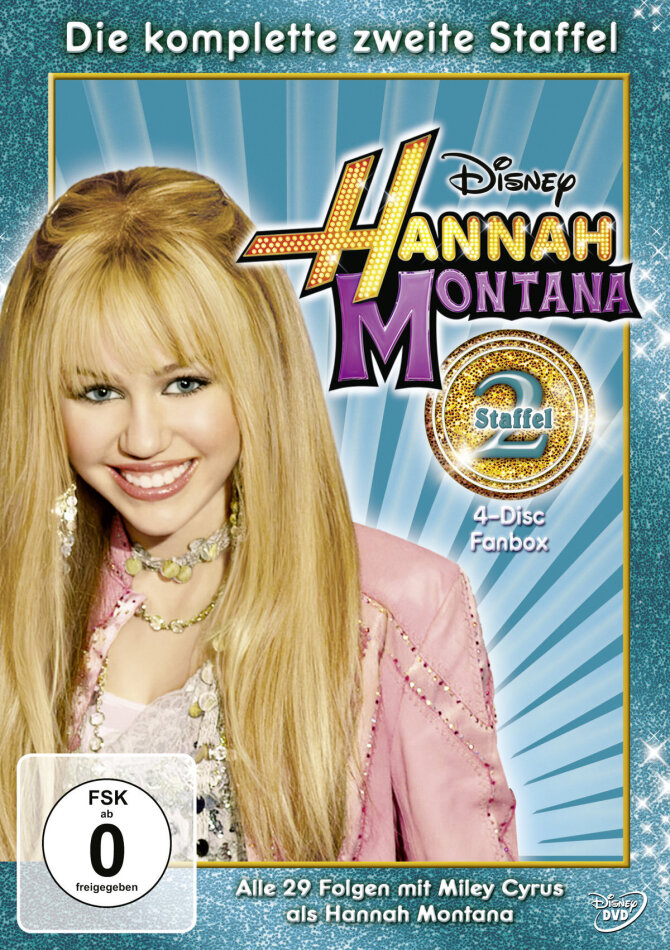 Hannah Montana - Staffel 2 4 DVDs