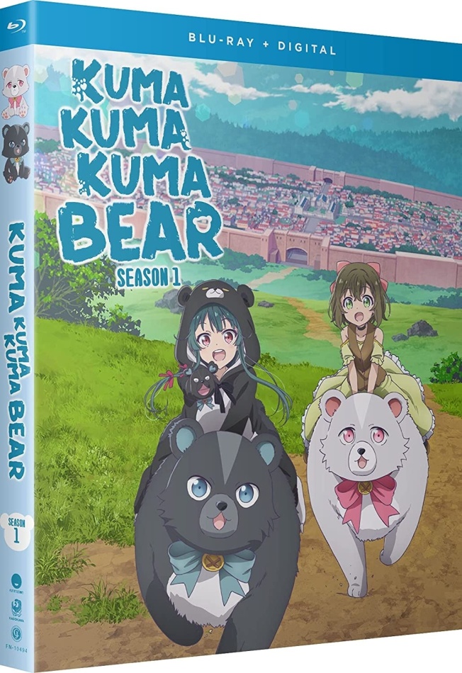 Kuma Kuma Kuma Bear - Season 1 2 Blu-rays