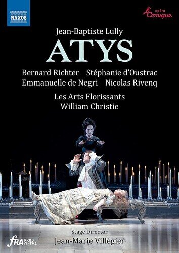 Les Arts Florissants, William Christie & Bernard Richter - Atys Naxos, 2 DVDs