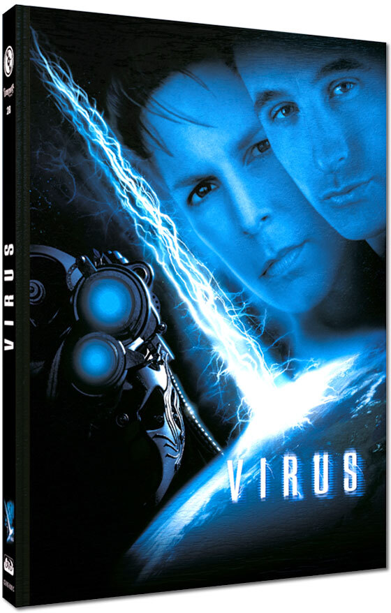 Virus (1999) Cover C, Édition Limitée, Mediabook, Blu-ray + DVD