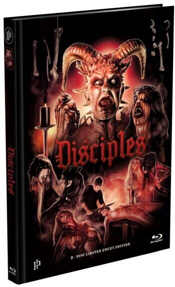 Disciples (2014) Cover A, Limited Edition, Mediabook, Uncut, Blu-ray + DVD