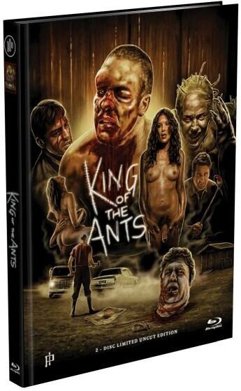 King of the Ants (2003) Cover A, Limited Edition, Mediabook, Uncut, Blu-ray + DVD