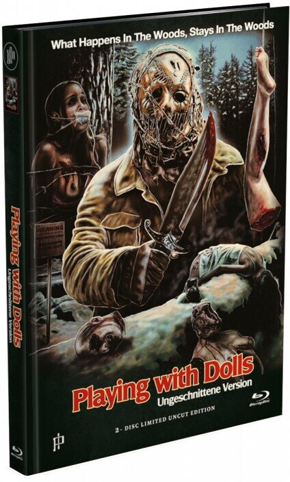 Playing with Dolls (2015) Cover A, Limited Edition, Mediabook, Uncut, Blu-ray + DVD