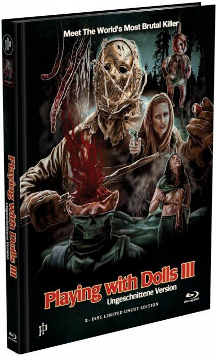 Playing with Dolls 3 (2017) Cover A, Limited Edition, Mediabook, Uncut, Blu-ray + DVD