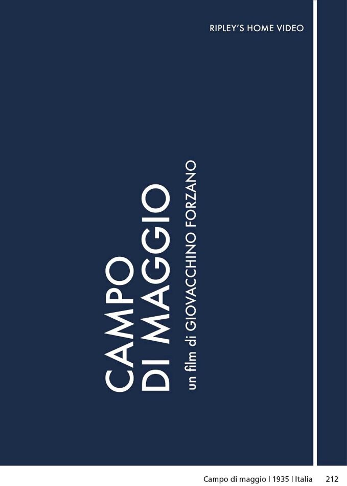 Campo di Maggio (1936) Ripley's Home Video, s/w