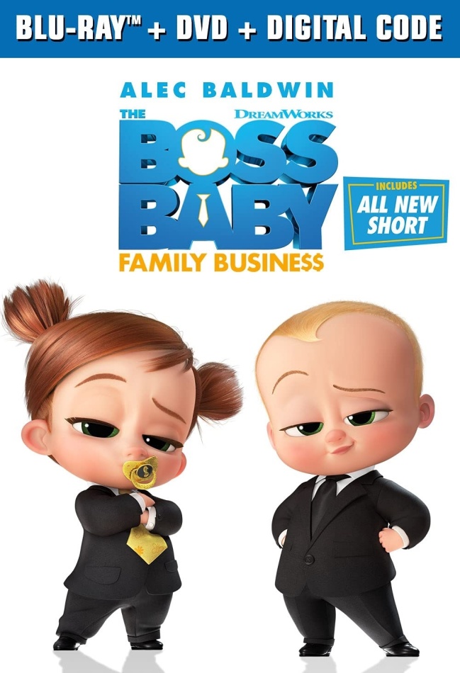 Boss Baby 2 - Family Business (2021) Blu-ray + DVD