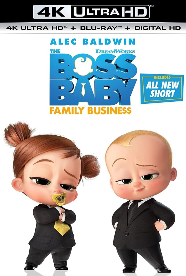 Boss Baby 2 - Family Business (2021) 4K Ultra HD + Blu-ray