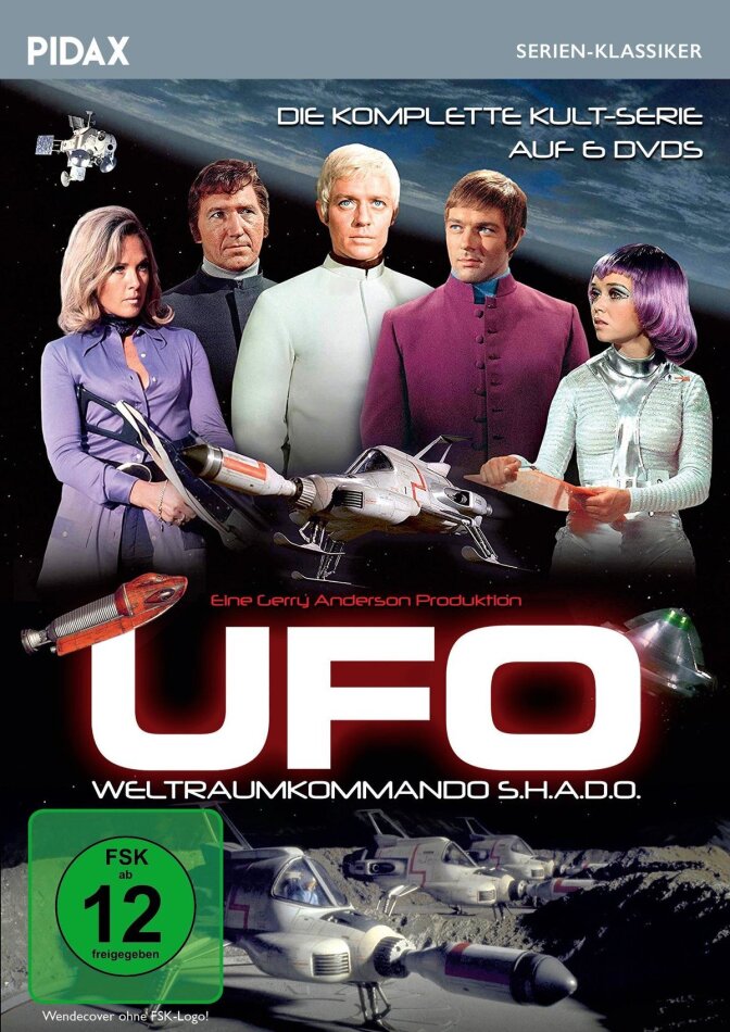 UFO - Weltraumkommando S.H.A.D.O. - Die komplette Serie Pidax Serien-Klassiker, 6 DVDs