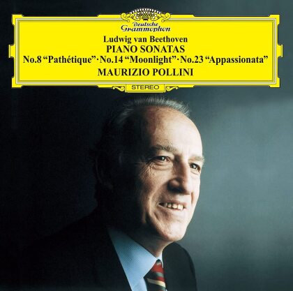 Maurizio Pollini, Ludwig van Beethoven (1770-1827) & Maurizio Pollini - Piano Sonatas Nr. 8 Path&eacute;tique, 14 Moonlight, 23 Appassionata (Japan Edition)