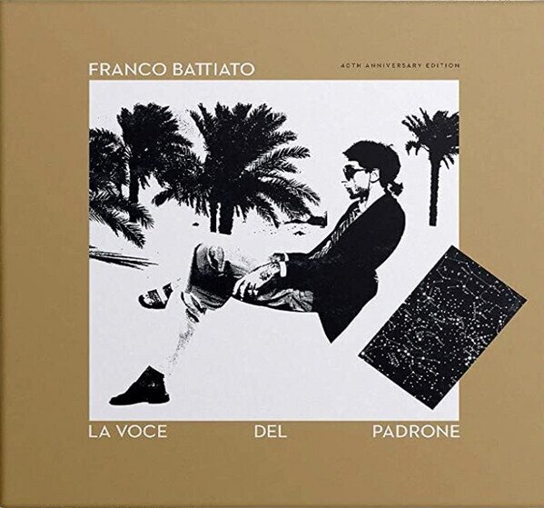 Franco Battiato - La Voce Del Padrone 40th Anniversary Edition, Deluxe Edition, Limited Edition, Gold Colored Vinyl, LP + CD