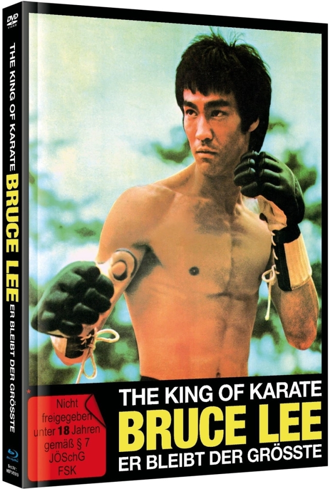 The King of Karate Bruce Lee - Er bleibt der Grösste (1975) Cover A, Limited Edition, Mediabook, Blu-ray + DVD