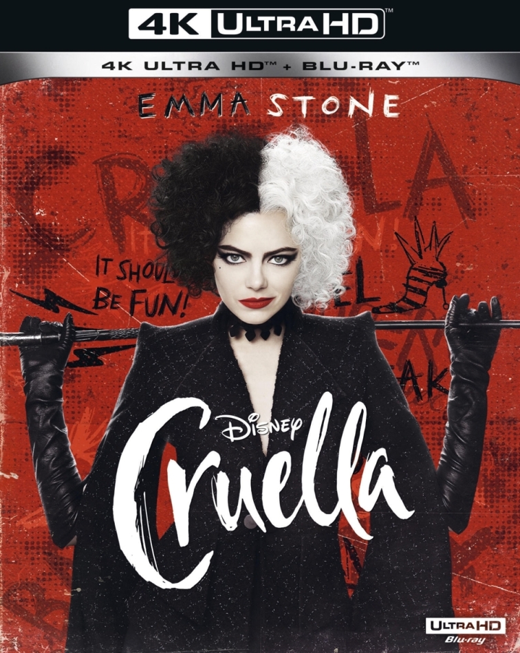 Cruella (2021) 4K Ultra HD + Blu-ray