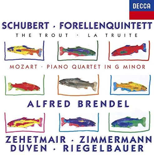 Alfred Brendel, Thomas Zehetmair, Zimmermann, Duven, … - Schubert: Forellenquintett / Mozart: Piano Quartet Japan Edition