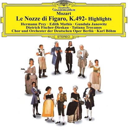 Wolfgang Amadeus Mozart (1756-1791), Karl B&ouml;hm, Edith Mathis, Gundula Janowitz, &hellip; - Le Nozze Di Figaro - Highlights (Japan Edition)