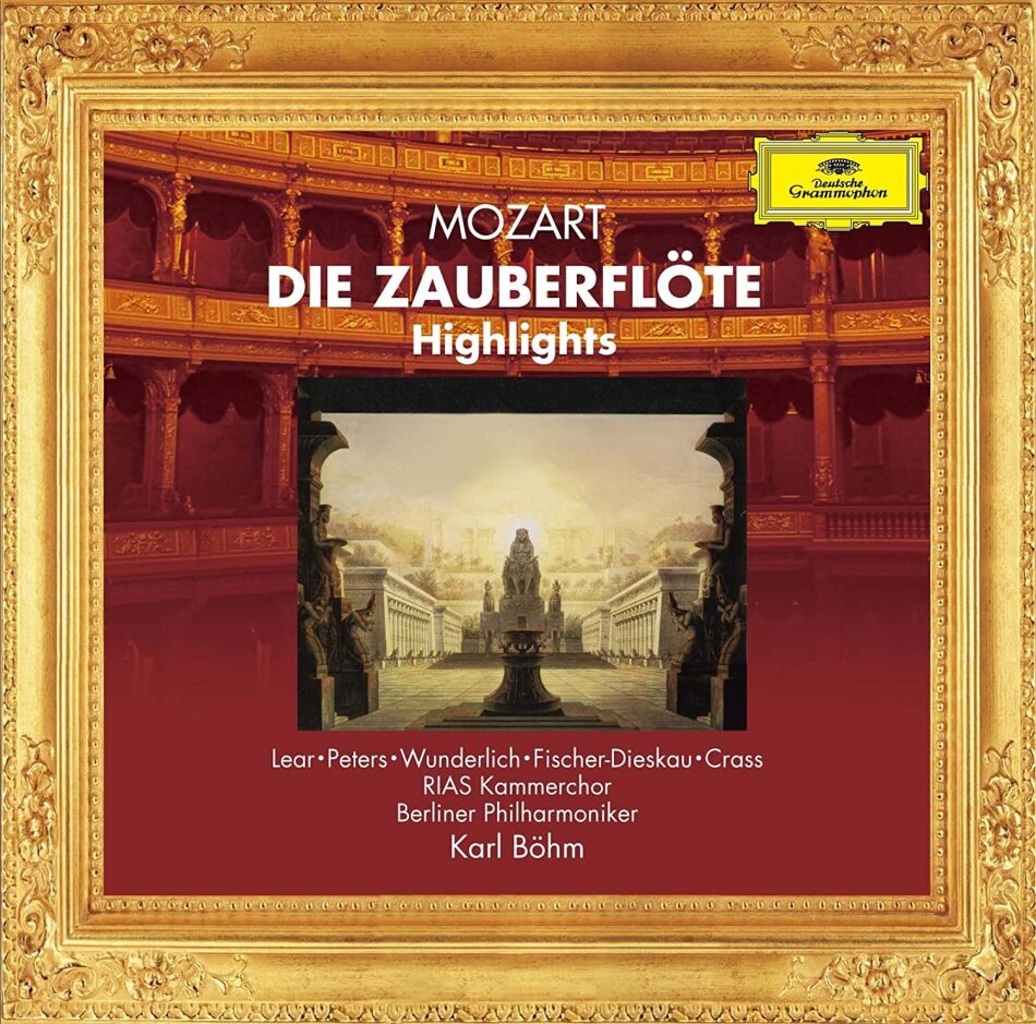 Karl Böhm, Fritz Wunderlich, Dietrich Fischer-Dieskau & Berliner Philharmoniker - Die Zauberflöte - Highlights Japan Edition