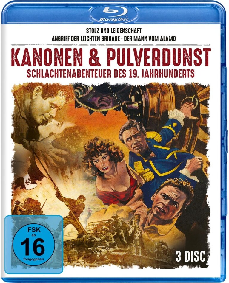 Kanonen & Pulverdunst - Schlachtenabenteuer des 19. Jahrhunderts 3 Blu-rays