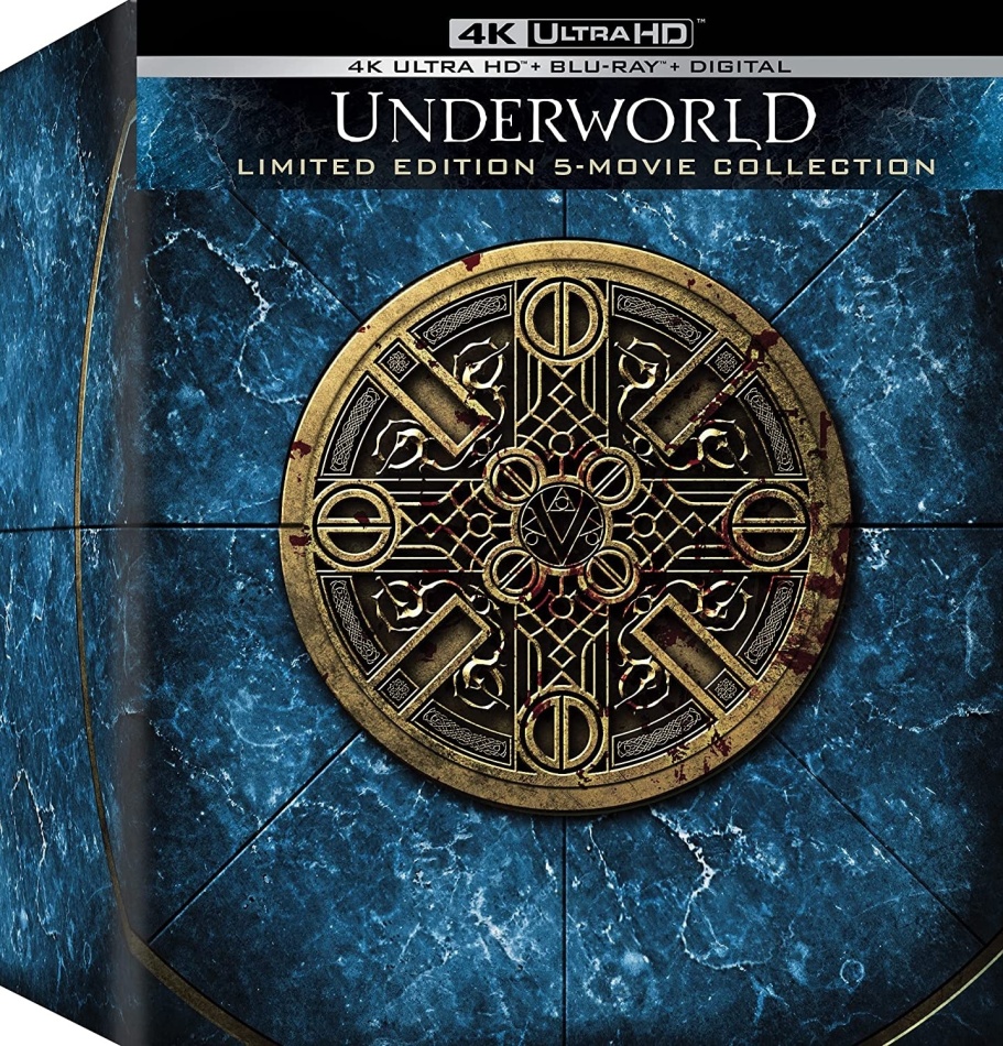 Underworld 1-5 Édition Limitée, 5 4K Ultra HDs + 5 Blu-ray