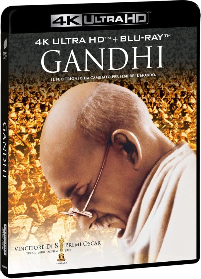 Gandhi (1982) 2 4K Ultra HDs + 2 Blu-rays