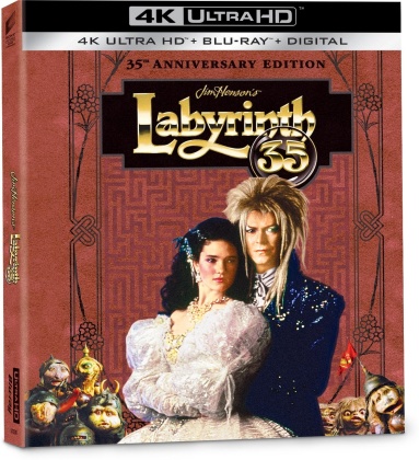 Labyrinth (1986) (&Eacute;dition 35&egrave;me Anniversaire, Digibook, 4K Ultra HD + Blu-ray)