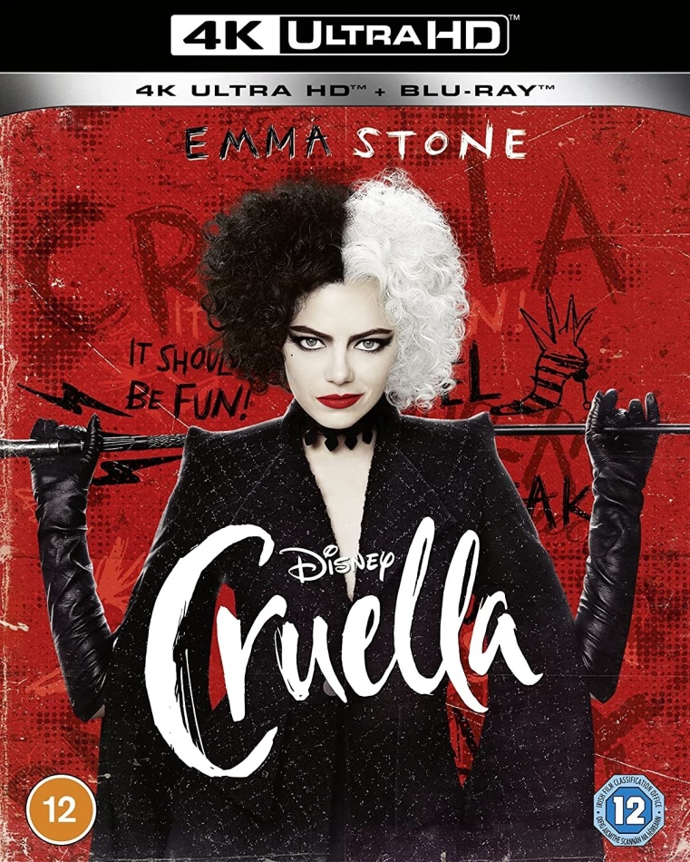 Cruella (2021) 4K Ultra HD + Blu-ray