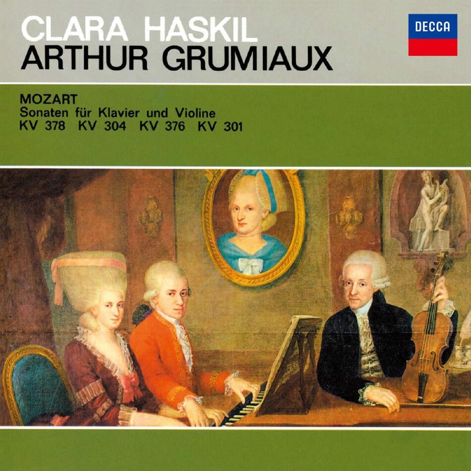 Wolfgang Amadeus Mozart (1756-1791), Arthur Grumiaux & Clara Haskil - Violin Sonatas K.378. 304. 376 & 301 Japan Edition, SACD